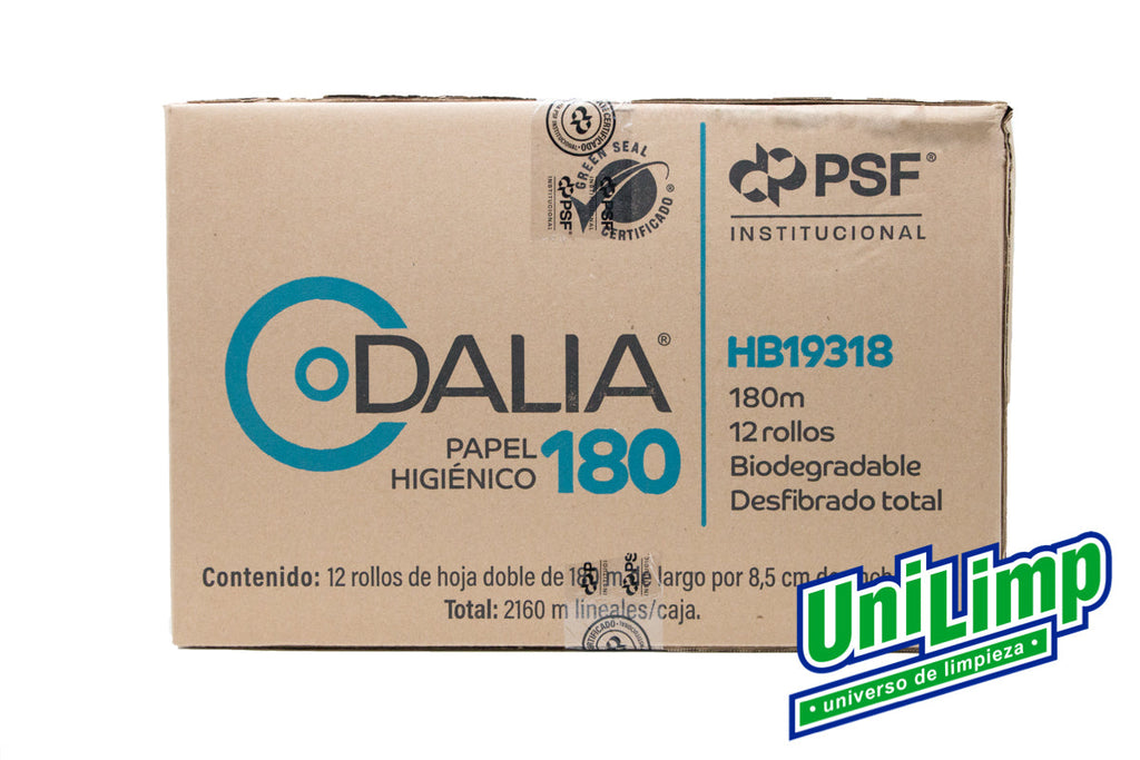 Papel Higiénico Dalia 180 12/1 por caja